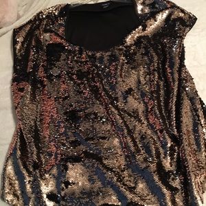 Fully sequin shirt